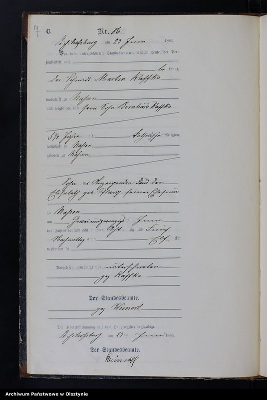 image.from.unit.number "Sterbe-Neben-Register Tom II,Nr 81 - 180"