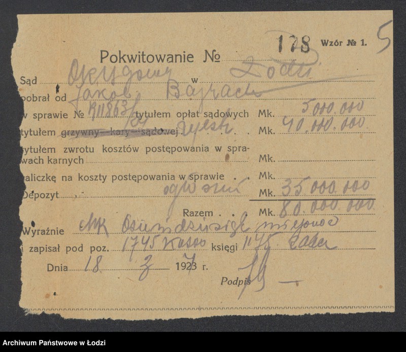 Obraz 7 z jednostki "Jakób Bajrach- sprzedaż konfekcji damskiej i męskiej"