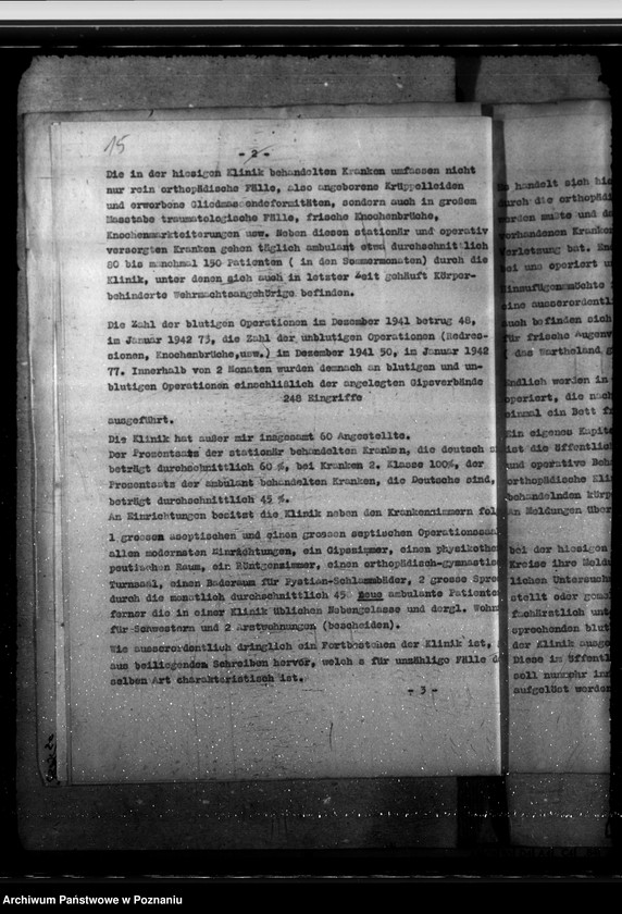 Obraz 20 z jednostki "Krankenhäuser. Verwendung früherer Judenlager"