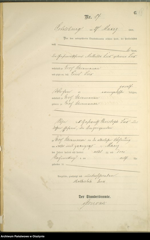 image.from.unit.number "Sterbe-Haupt-Register Nr 1 - 63"