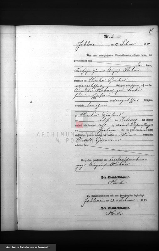 Obraz 7 z jednostki "Księga urodzeń"