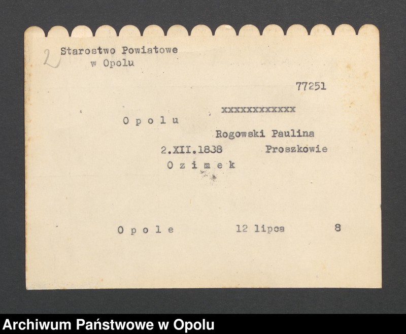 Obraz 4 z jednostki "Polnischer Beichtuntericht  Schr.v.U.A. Op. v. 25.1.38"