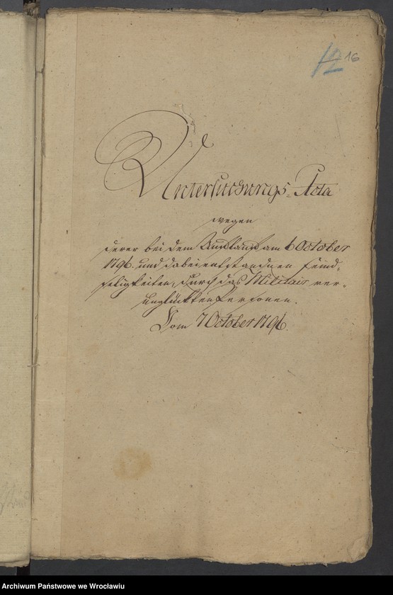 image.from.unit.number "Austand in der Stadt von 6 October 1796."