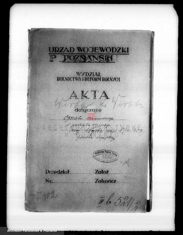 Obraz 4 z jednostki "Operat szacunkowy i parcelacyjny część II majątku Wyrza powiatu wyrzyskiego administracja przejściowa majątku Wyrza"