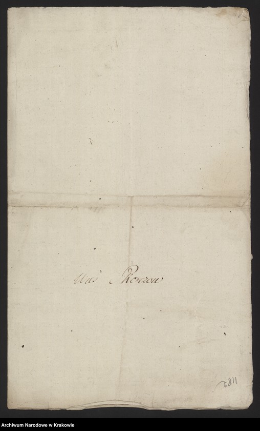 Obraz 8 z kolekcji "Wydane drukiem. Edycje źródłowe materiałów archiwalnych z zasobu ANK. cz. 3; Spisy ludności województwa krakowskiego z lat 1790-1792. Spis ludności żydowskiej województwa krakowskiego111"