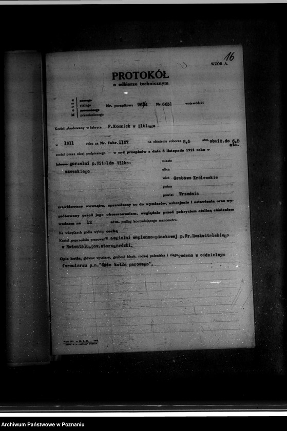 Obraz 20 z jednostki "Gorzelnia rolnicza w Grabowie Królewskim W. Wilkoszewskiego  nr woj. 6631"