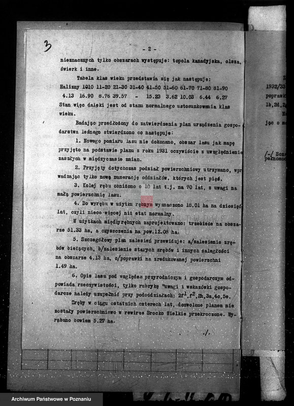 Obraz 7 z jednostki "Majętność leśna Srocko-Wielkie powiat kościański"