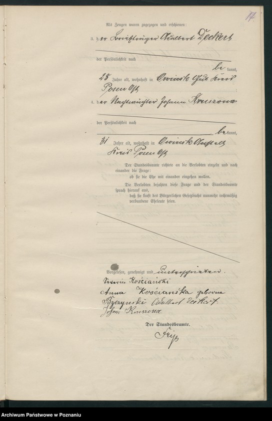 Obraz 20 z jednostki "Heiraths-Haupt-Register"