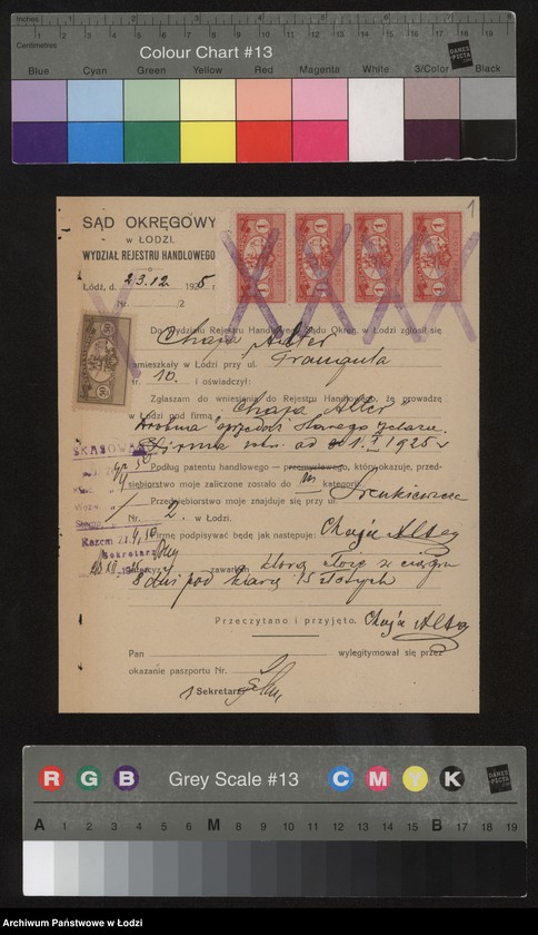 Obraz 3 z jednostki "Chaja Alter- drobna sprzedaż starego żelaza"