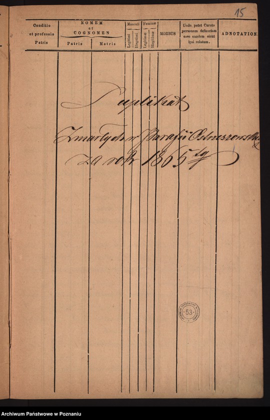 image.from.unit.number "Duplikat urodzonych, zaślubionych i zmarłych"