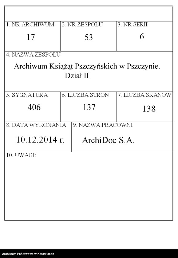 Obraz 1 z jednostki "Acta betr. die Correspondenz mit dem Königlichen Kreis Gericht zu Luckau und Verfügungen desselben, als obervormundschaftliche Behörde der Gräflich von Kleistschen Erben, in Betracht des verpachteten Gutes Mittel-Lazisk"