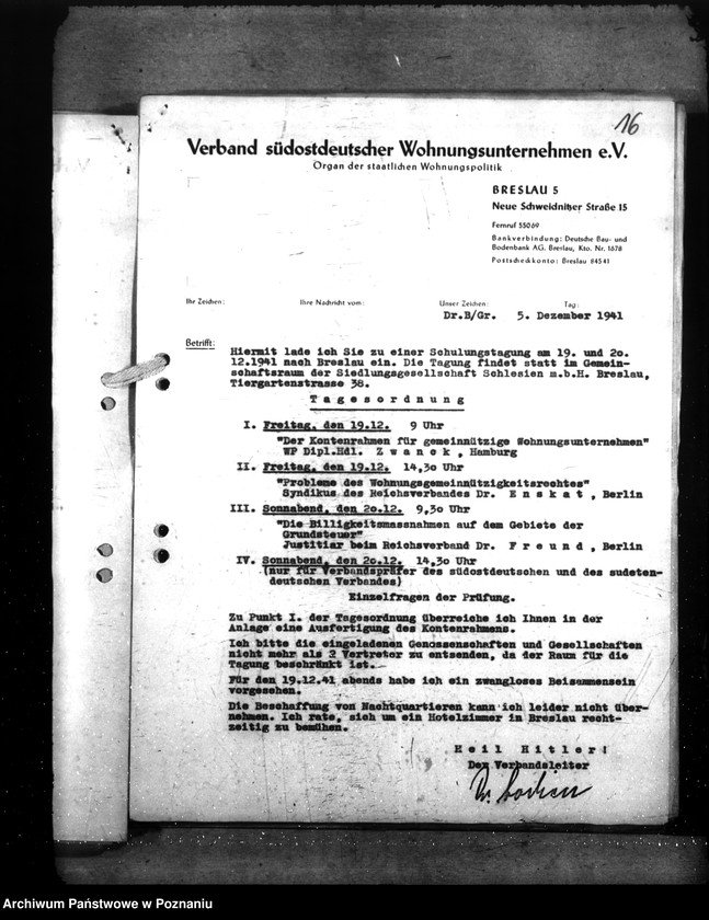 Obraz 20 z jednostki "Organisation des Gemeinnützigen Wohnungswesens im Osten"