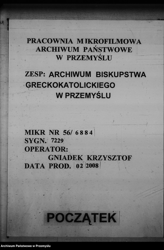 image.from.unit.number "[Kopie ksiąg metrykalnych parafii Sucha Wola (dekanat Lubaczów)]"