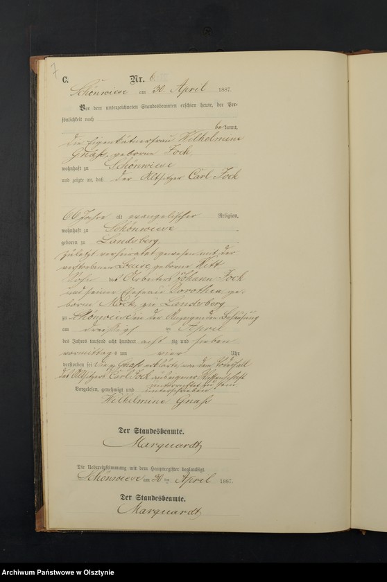 image.from.unit.number "Sterbe-Neben-Register Nr 1 - 34"