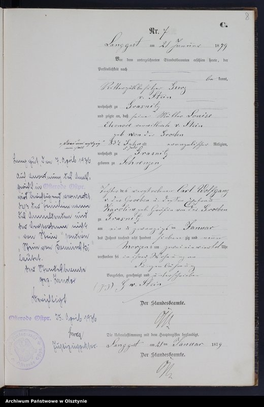 image.from.unit.number "Sterbe-Neben-Register Tom I,Nr 1 - 29"