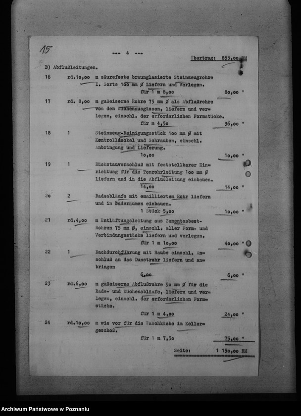 Obraz 19 z jednostki "Bauplätze für die Reichsbauämter, Finanzämter"