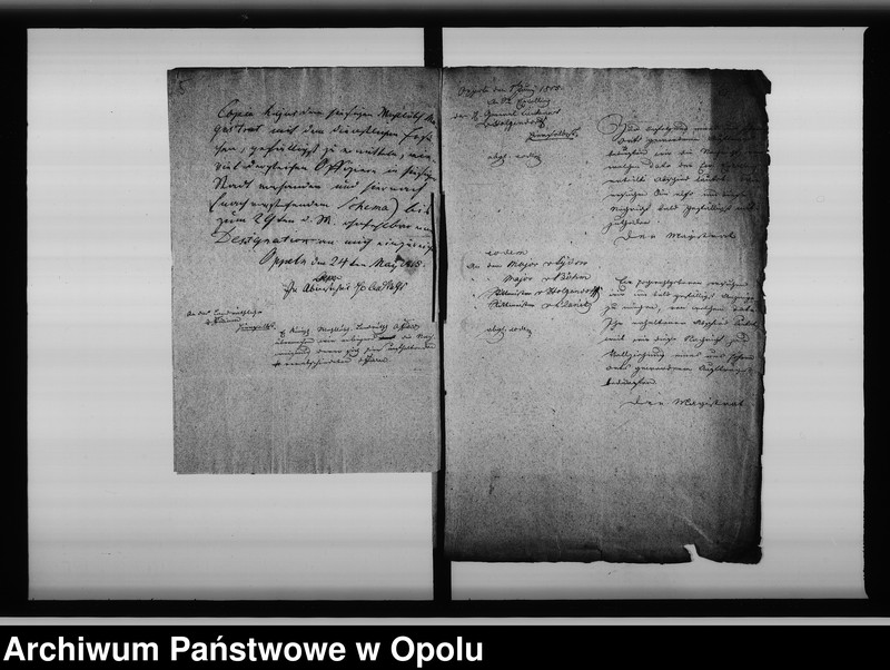 Obraz 8 z jednostki "Acta von Anfertigung und Einsendung der Nachweisung von den sich hier aufhaltenden verabschiedeten Officieren"
