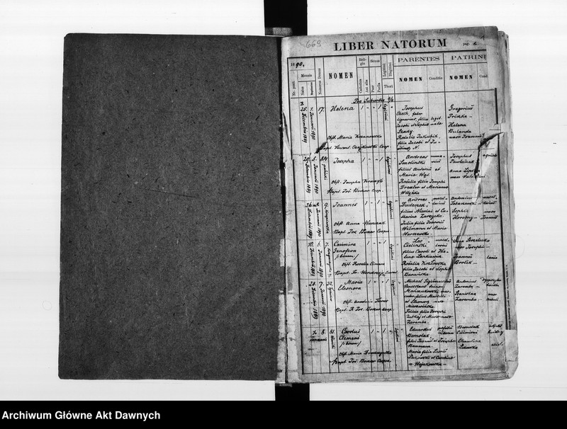 image.from.unit.number "Parafia: Lwów, parafia św. Antoniego. Dekanat: Lwów. Księga metrykalna urodzeń, ślubów i zgonów dla parafii miejskiej i wsi Krzywczyce i Pasieki."