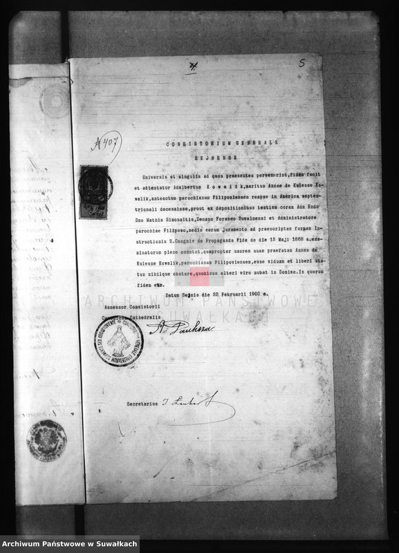 image.from.unit.number "Dokumenty Filipovskago Prichoda za 1900"