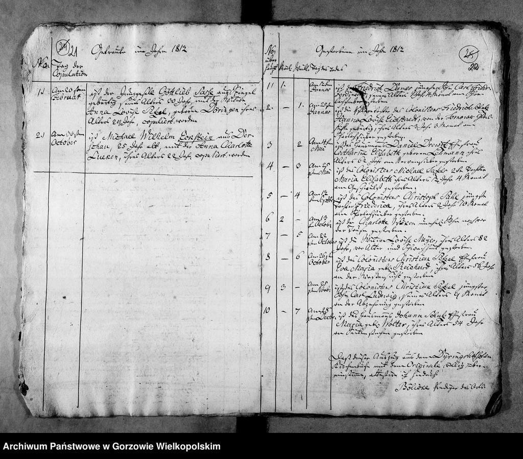 image.from.unit.number "Duplikate der Kirchenbücher von der Parochie Stennewitz: Dühringshof (Bogdaniec), Friedrichsberg (Motylewo), Gennin (Jenin)"