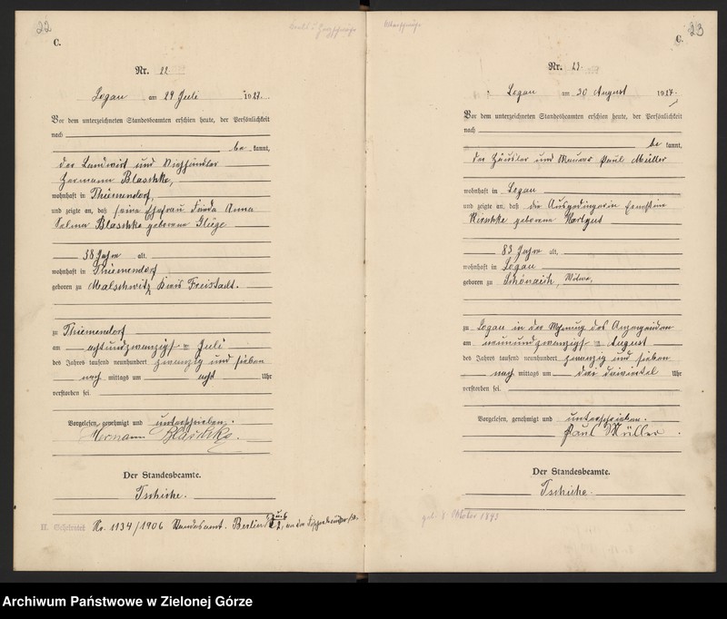 Obraz 14 z jednostki "[Księga zgonów]"