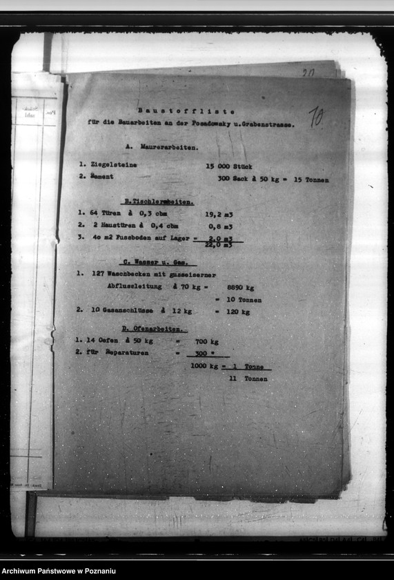 Obraz 14 z jednostki "Ulokowanie Gesundheitsamtu w Poznaniu"