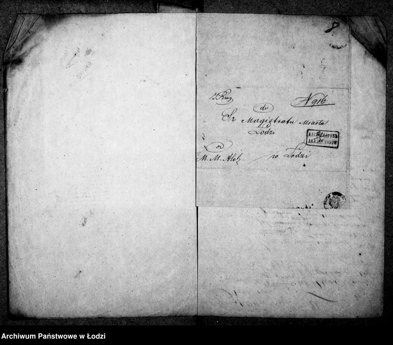 Obraz 10 z jednostki "Akta tyczące się rozmaitych cechów"