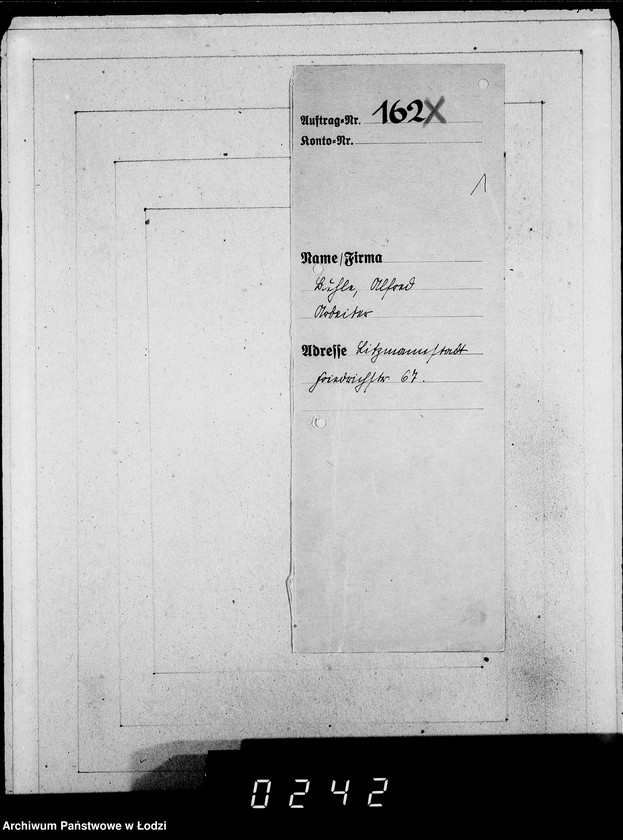 Obraz 5 z jednostki "161-195 [Wnioski ludności nieżydowskiej wysiedlonej z Getta o zwrot rzeczy pozostawionych w dawnym miejscu zamieszkania]"