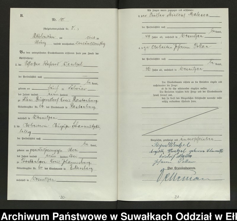 image.from.unit.number "Heirats=Haupt=Register des Königlichen Preussischen Standes-Amtes Nikolaiken Kreis Sensburg"