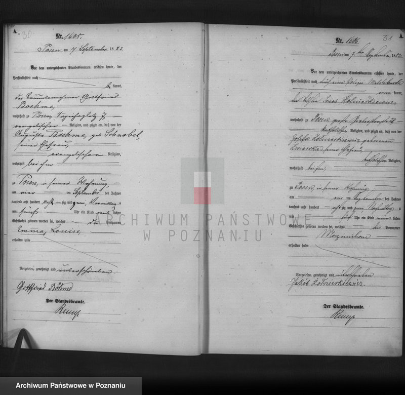 Obraz 17 z jednostki "Księga urodzeń t. IV"