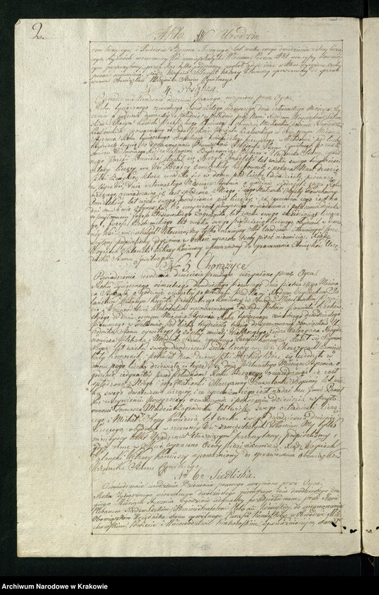 image.from.unit.number "Księga aktów stanu cywilnego Gminy Parafii Koniusza w Obwodzie Miechowskim, Powiecie Krakowskim na rok 1821"