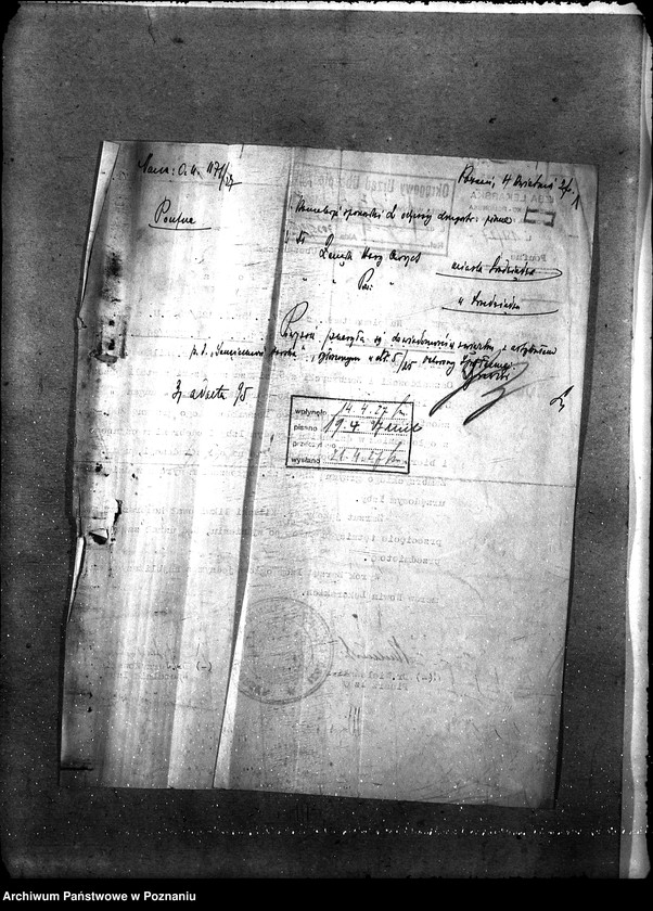 Obraz 4 z jednostki "Sprawy lekarzy [umowy i korespondencja] Okręg. Urząd Ubezpiecz."