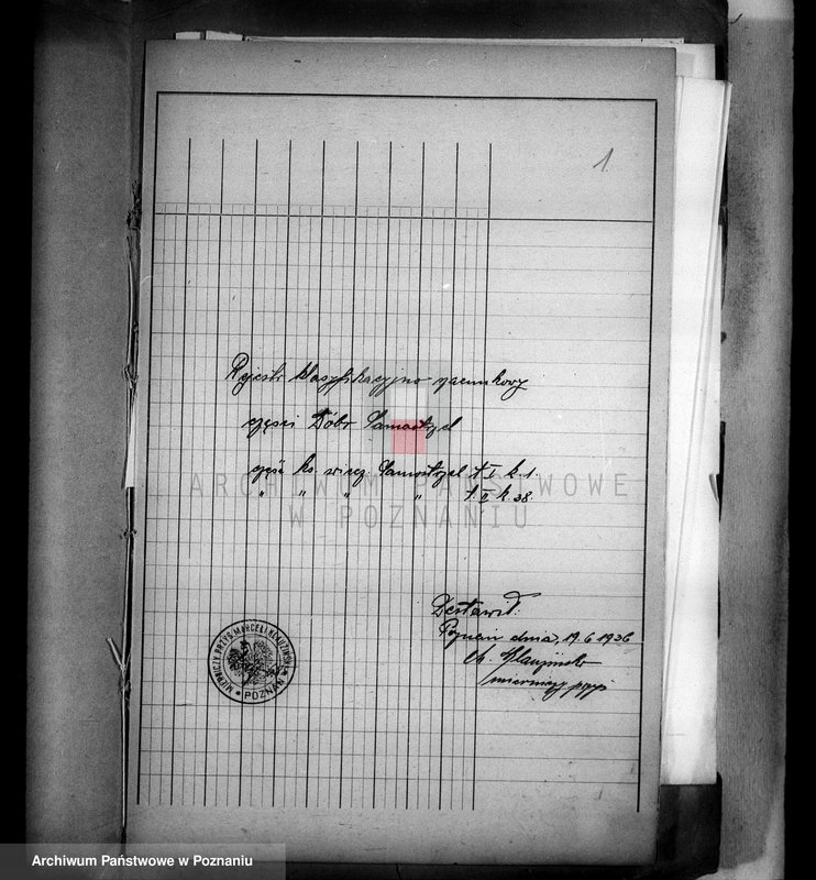 Obraz 5 z jednostki "Przejęcie gruntów za niektóre należności pieniężne z majątku Samostrzel powiatu wyrzyskiego"