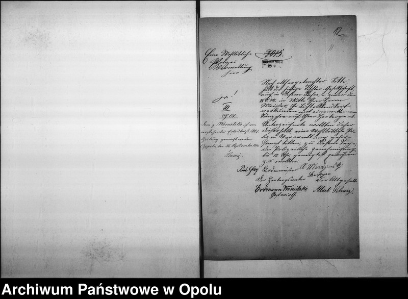 Obraz 14 z jednostki "Acta des Magistrats zu Oppeln betreffend die Schankanlage in dem Ringhause No 13"