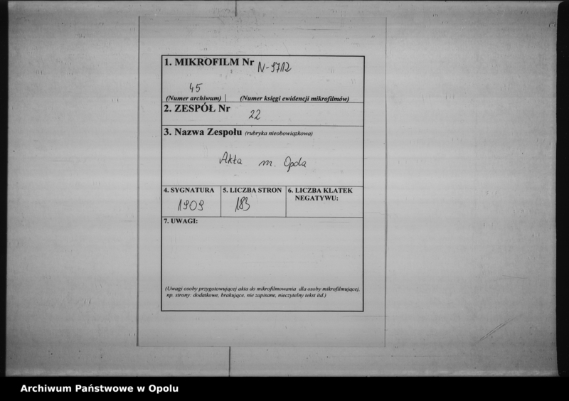 Obraz 2 z jednostki "Acta betreffend die Aufnahme und Einreichung der Gewerbe Tabelle pro 1828"