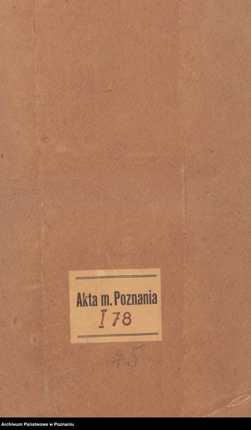 Obraz 2 z jednostki "Acta consularia civitatis SRMtis Posnaniae."