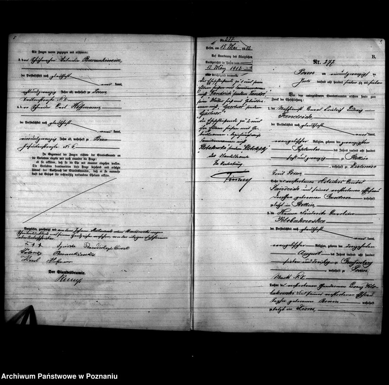 Obraz 7 z jednostki "Księga małżeństw"