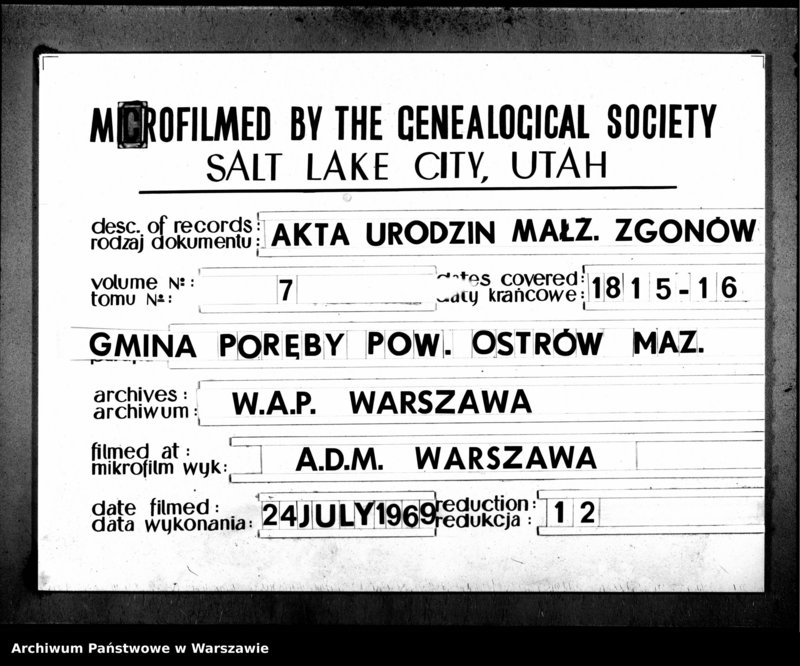 image.from.unit.number "Akta urodzeń, małżeństw, zgonów"