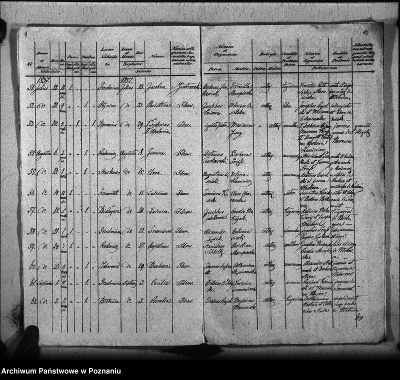 Obraz 9 z jednostki "Liber baptisatorum, copulatorum, mortuorum"