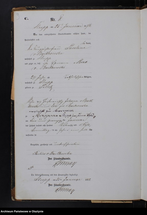 image.from.unit.number "Sterbe-Neben-Register Nr 1 - 73"