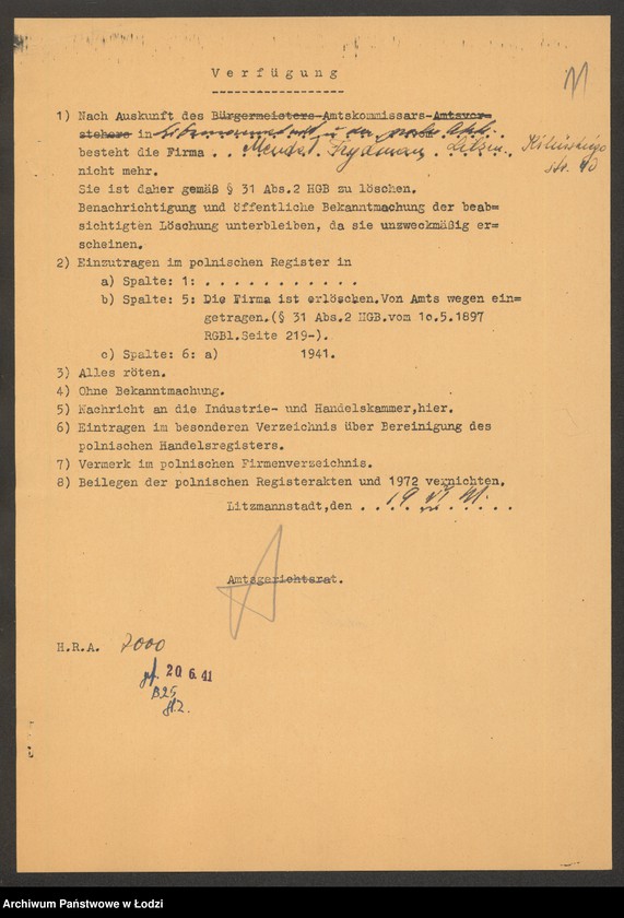 Obraz 13 z jednostki "Mendel Frydman – drobna sprzedaż manufaktury"