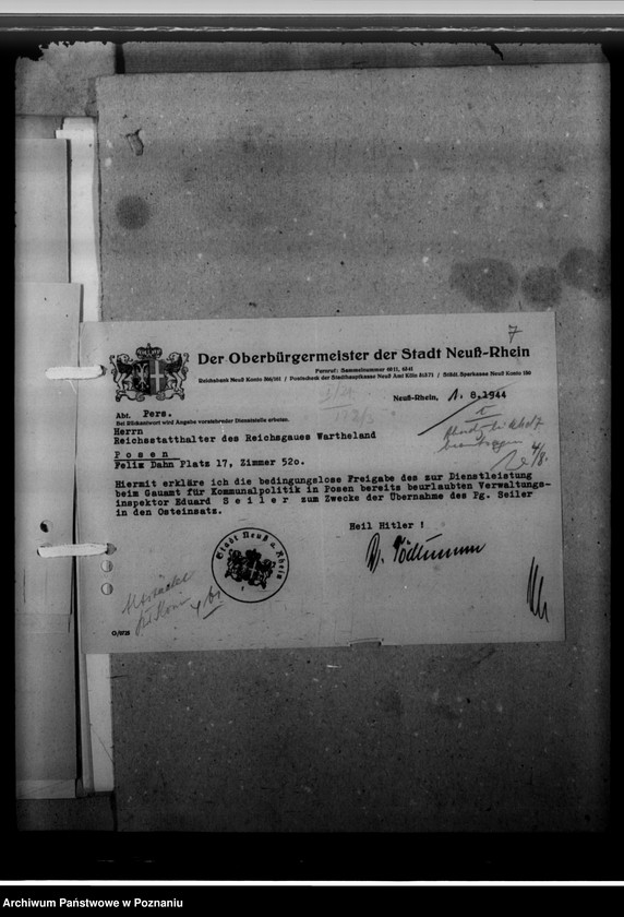 Obraz 11 z jednostki "Verwaltungsinspektor Eduard Seiler"