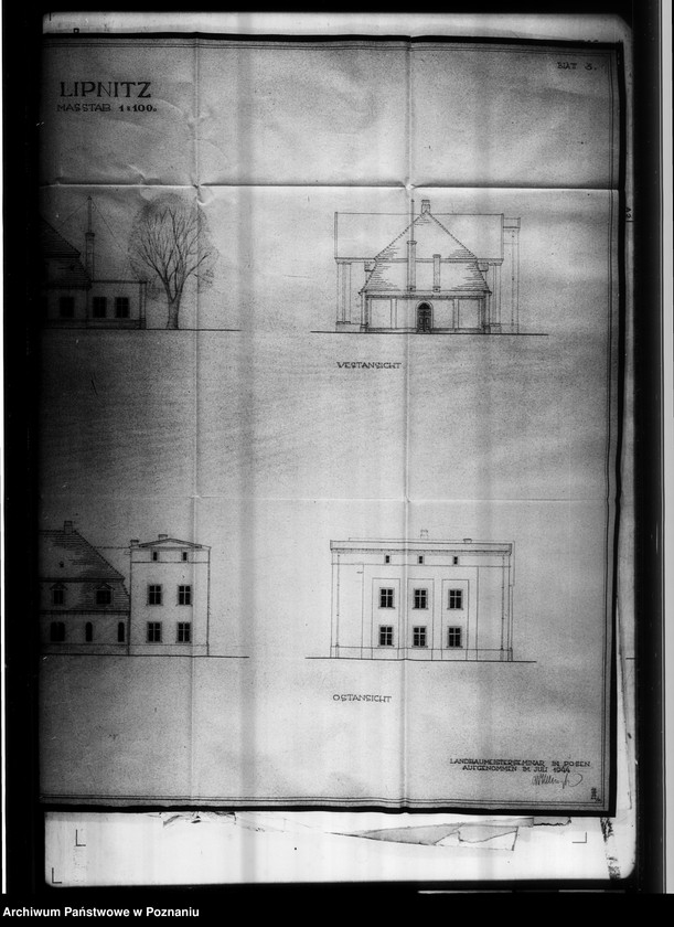 Obraz 3 z jednostki "Landesgut Lipnitz [Rysunki]."