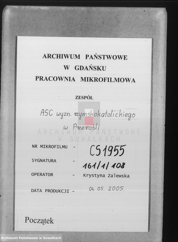 image.from.unit.number "Księga urodzeń, małżeństw, zejścia 1899 r. Przerośl"