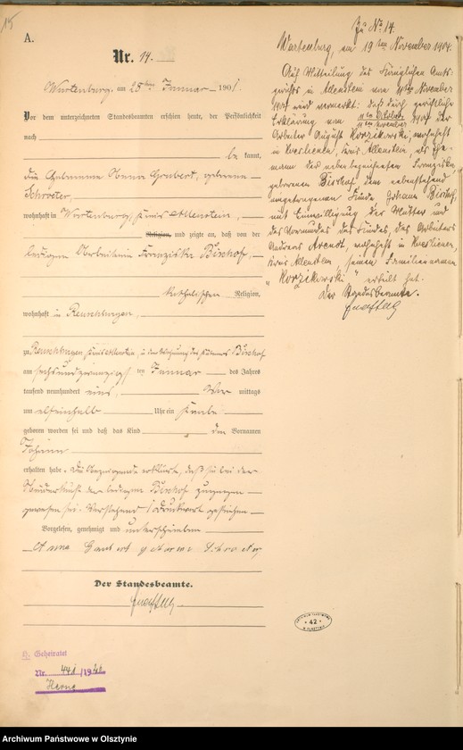 image.from.unit.number "Geburts-Haupt-Register Nr 1 - 182"