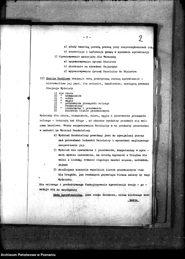 Obraz 7 z jednostki "Sprawy szczegółowo-administracyjne Aprowizacja b. Dzielnicy Pruskiej"