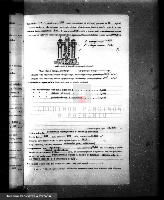 Obraz 12 z jednostki "Cukrownia Witaszyce nr fabr. kotła 735 nr woj. kotła 6105"