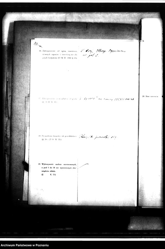 Obraz 18 z jednostki "Rewizje majątku państwowego Zalesie"