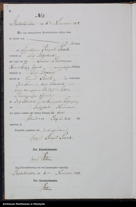 image.from.unit.number "Sterbe-Neben-Register Nr 1 - 14"