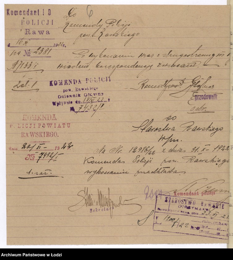 Obraz 9 z jednostki "Stowarzyszenie Niesienia Pomocy Biednym Chorym Żydom p.n. "Linas Hacedek" w Rawie Maz."